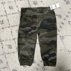 Timberland Camouflage Boy Pants -12 month NWT